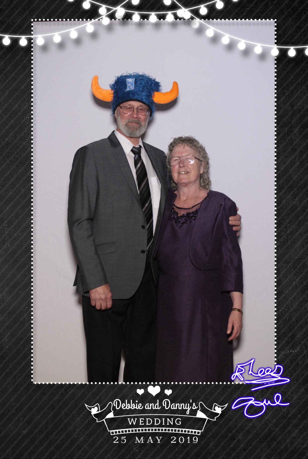 Debbie & Danny's Wedding | View more photos from the event at gallery.myphotoboothexperience.co.uk/u/MyPhotoBoothExperienceLtd/Debbie-Dannys-Wedding